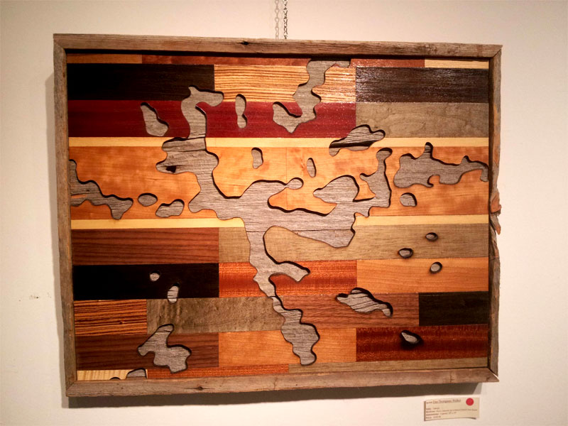 Laser cut Ontario lakes wood art prints by Dan Thompson-Walker - Print #4