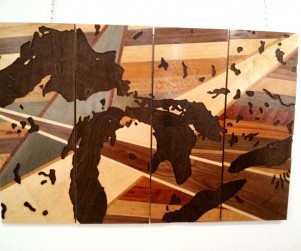 Laser cut Ontario lakes wood art prints by Dan Thompson-Walker - Print #5