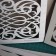 Laser cut wood grate 3
