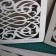 Laser cut wood grate 3