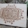 Laser cut and etched Wallnut veneer inlaid into birch wood