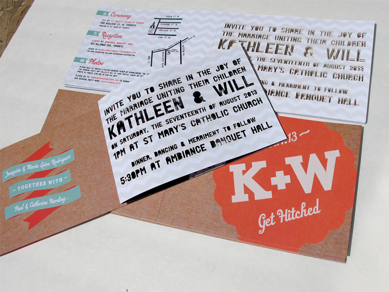 Laser cut font cutouts wedding invitation booklet - 6