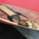 laser cut and laser engraved Roar Rockit wood piece for inlay in longboard / skateboard